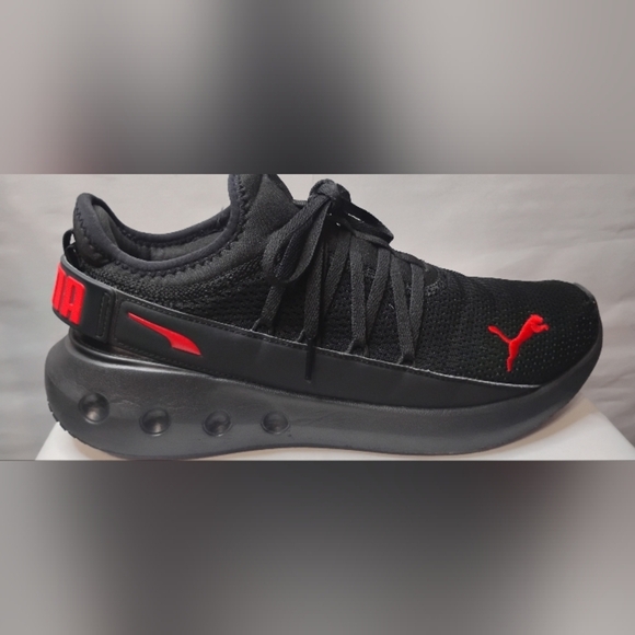 Puma Softride Carson Fresh Black Red Men Road Running Jogging Shoes 310155-04 - Picture 11 of 14